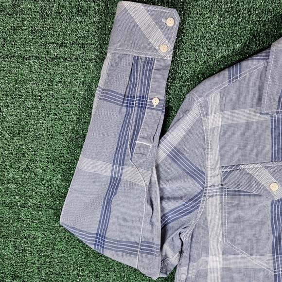 G-Star Raw Originals Plaid Button Down Dress Shirt / Mens Size Large - Picture 8 of 13